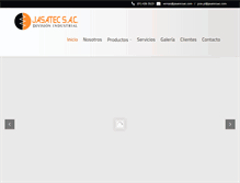 Tablet Screenshot of jasatecsac.com